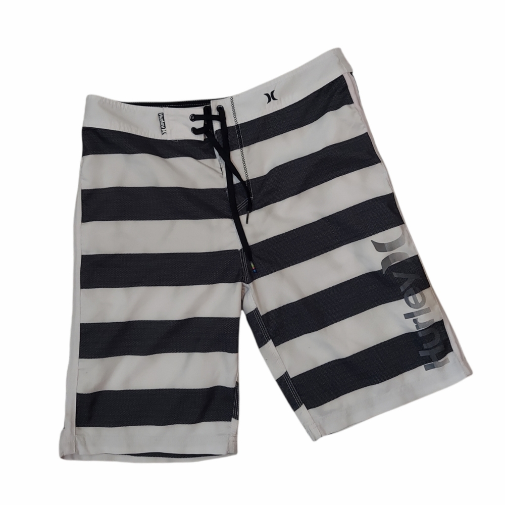 Hurley Men's Stripe Board Shorts Size 32